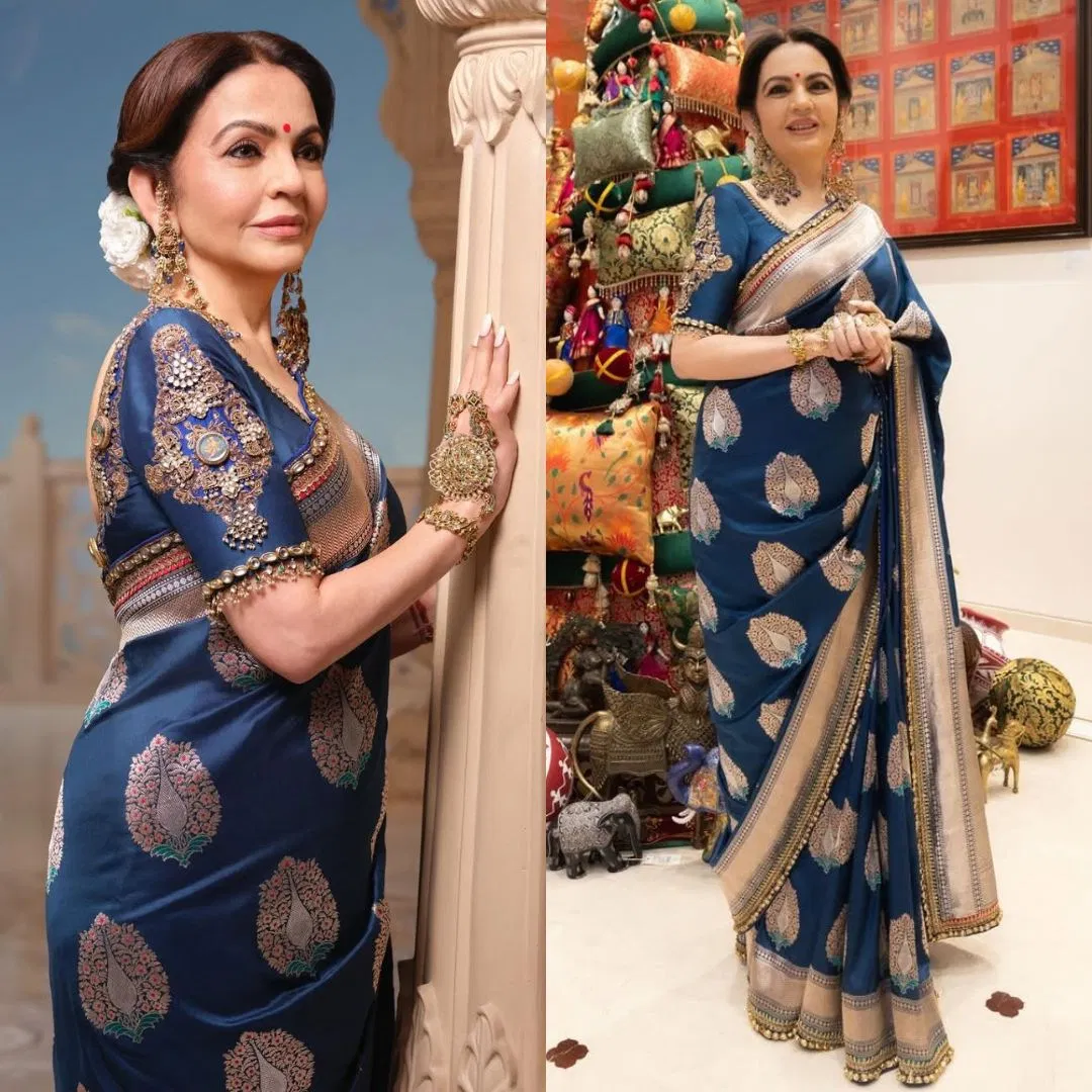 सिग्नेचर सीक्विन साड़ी, 100 साल पुराने गहने…2025 में इन साड़ी लुक्स में छाईं नीता अंबानी, देखें तस्वीरें