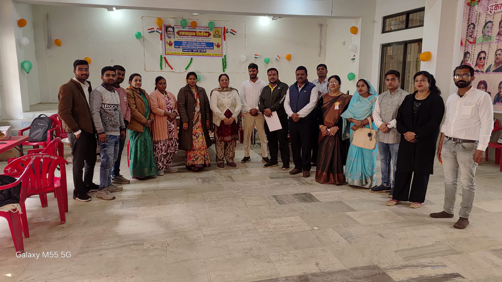 दृढ़ओमर वैश्य समाज (युवा प्रकोष्ठ) कटनी द्वारा रक्तदान शिविर का सफल आयोजन