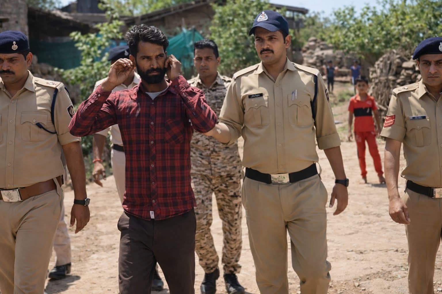 शिवपुरी में मंदिर की मूर्ति तोड़ने का मामला: आरोपी गिरफ्तार, परेड वीडियो पर विवाद