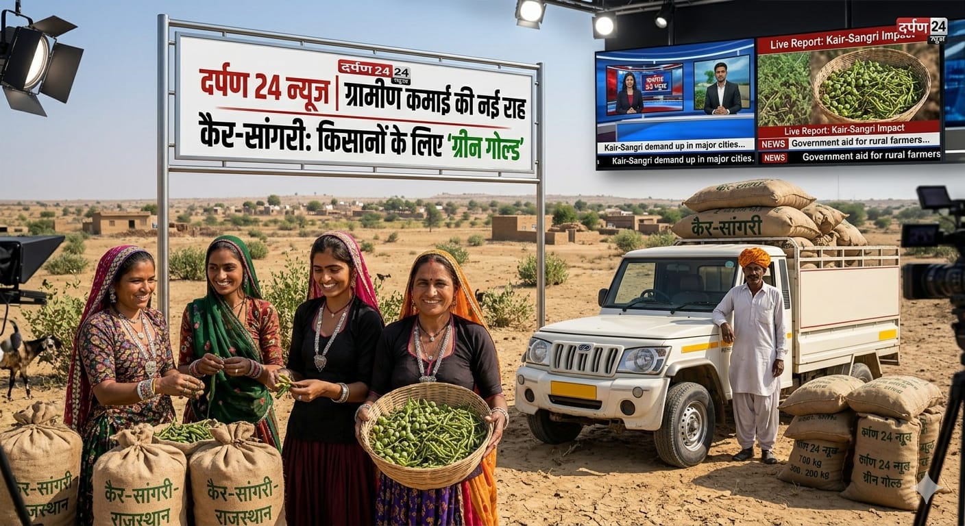 कैर-सांगरी बनी आय का बड़ा जरिया, शहरों में बढ़ी मांग से किसानों को मिल रहे अच्छे दाम